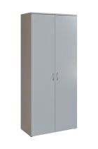 N 5 - 8D kancelářská skříň, 2-dveřová, 1800x800x400, šedá